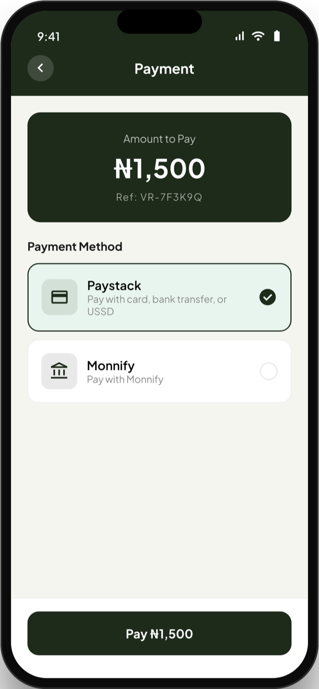 Payment